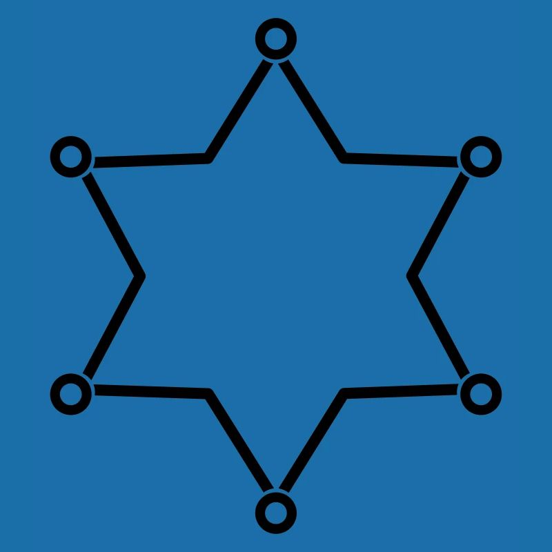 Sheriff star frame
