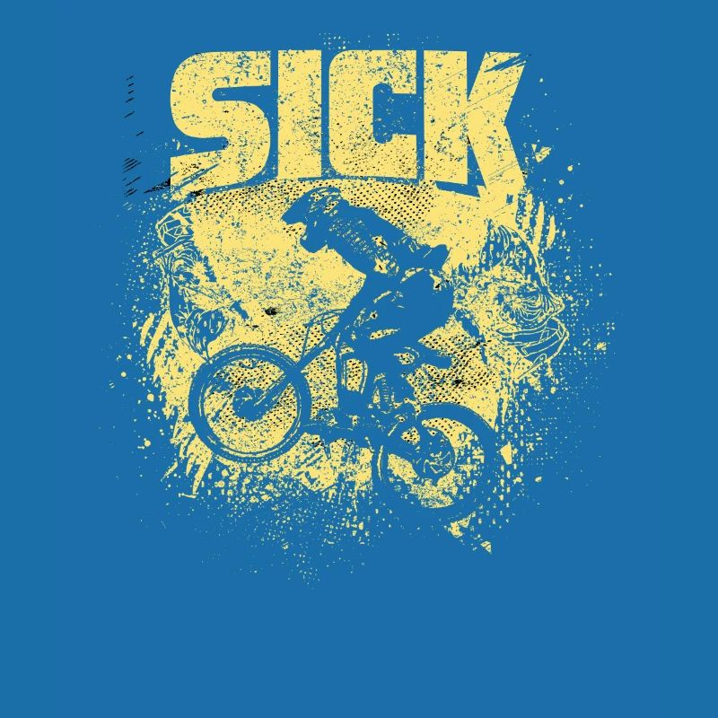 Sick cyclist design for cyclists or