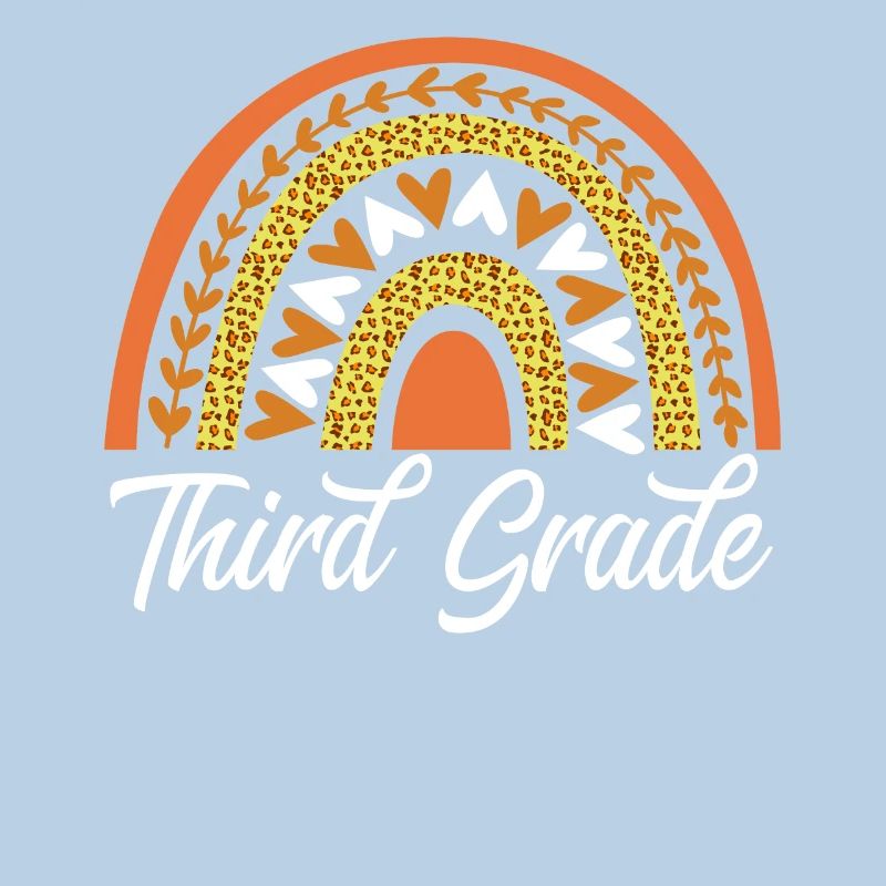 Leopard Rainbow Design Third Class For