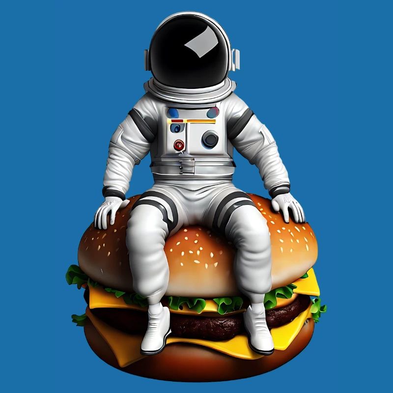 Astronaute spatial Cheeseburger