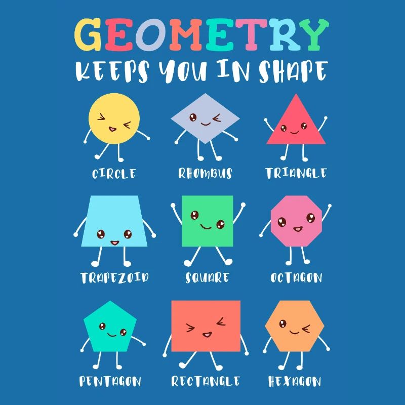 Geometry Keeps You in Shape – School Math Humor