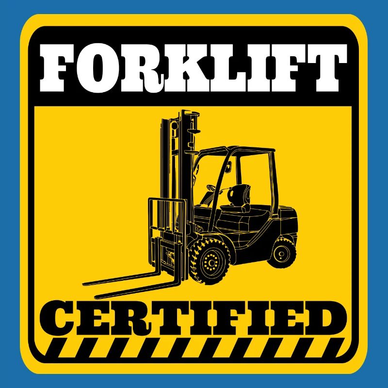 Certified forklift driver competence