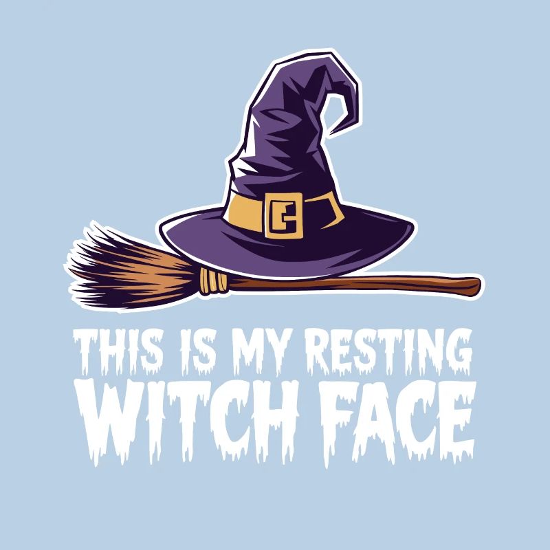 This is my resting witch face Spooky Halloween Wit