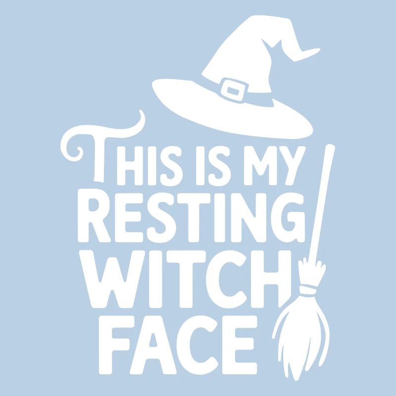 This is my resting witch face Spooky Halloween Wit