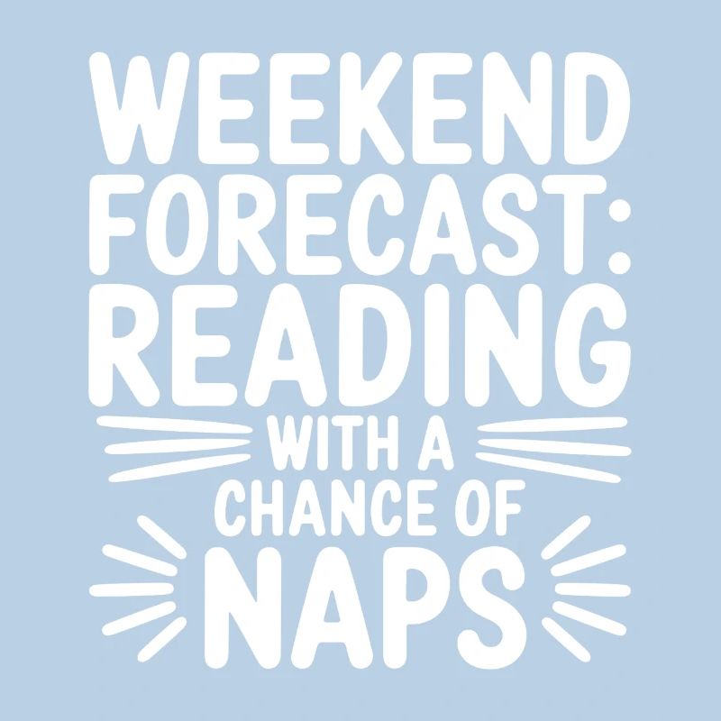 Wochenendvorhersage-Lesung mit der Möglichkeit eines Nickerchens