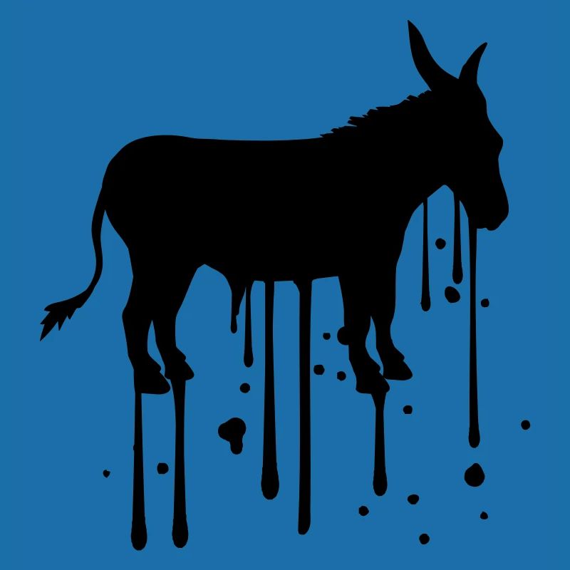stamp drop color blob graffiti spray donkey p