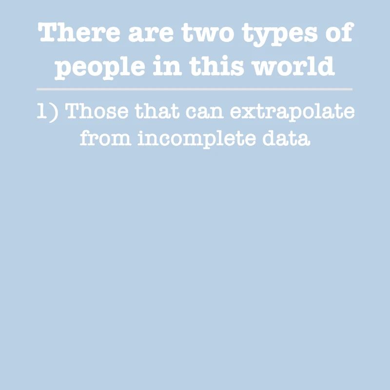 Extrapolate Data people