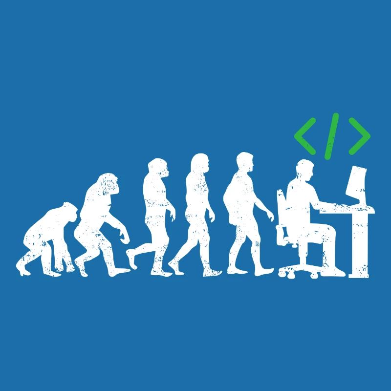 Programmierer Evolution geschenk coder java c++