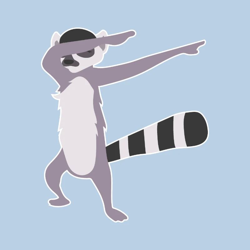 Dabbing Lemur Dab Dancer Lemur Lover Gift Idea
