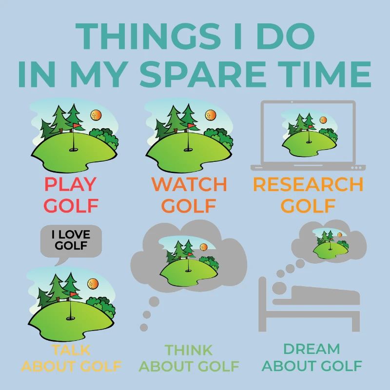 Choses que je fais dans mes temps libres - Golf