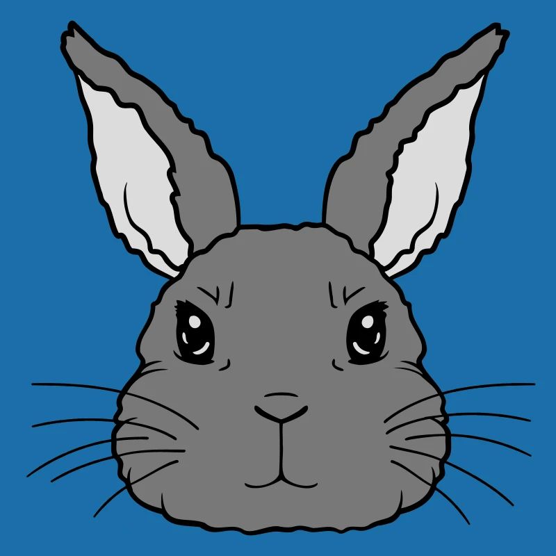 Mignon petit visage de lapin