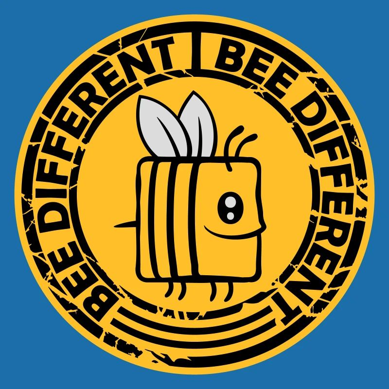 bee different Spruch Zitat