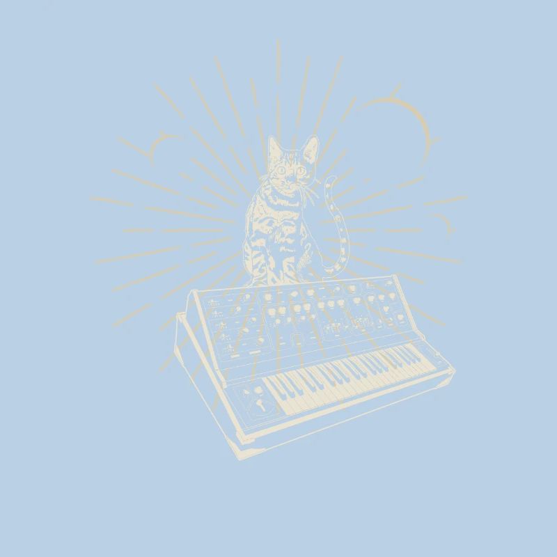 Modular Synthesizer Analog Moon Techno Acid Cat