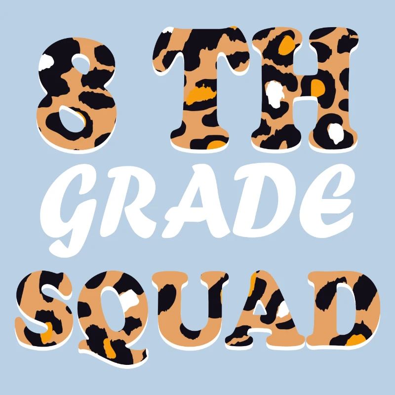 Cadeaux d’enseignant Leopard 8th Grade