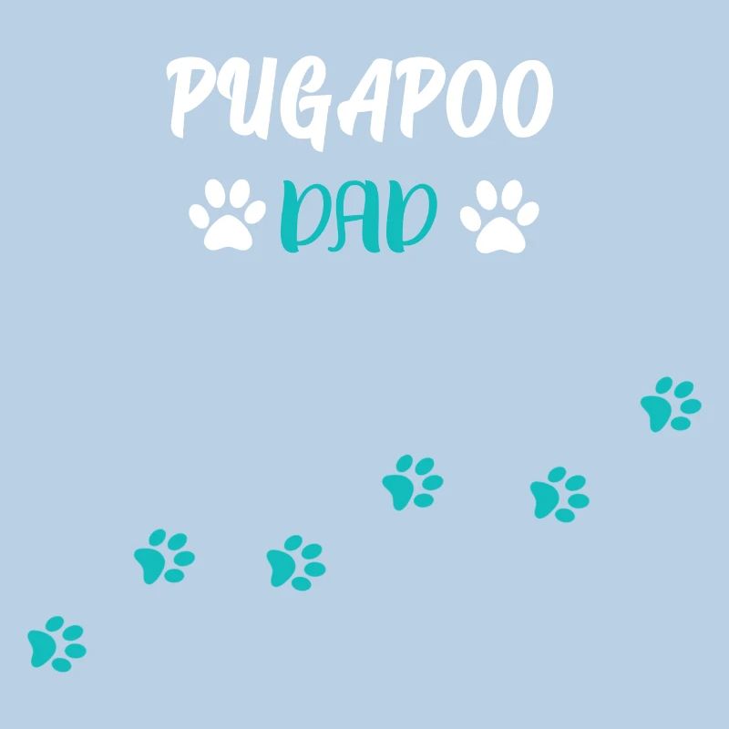 Pugapoo Dad - Pudel Mops Mix