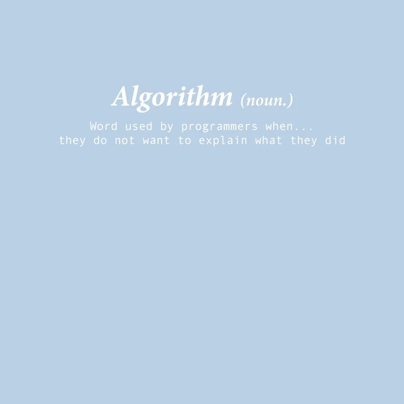 Algorithm definition