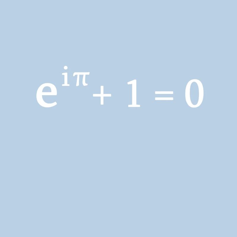 Euler formula math mathematician nerd science pi
