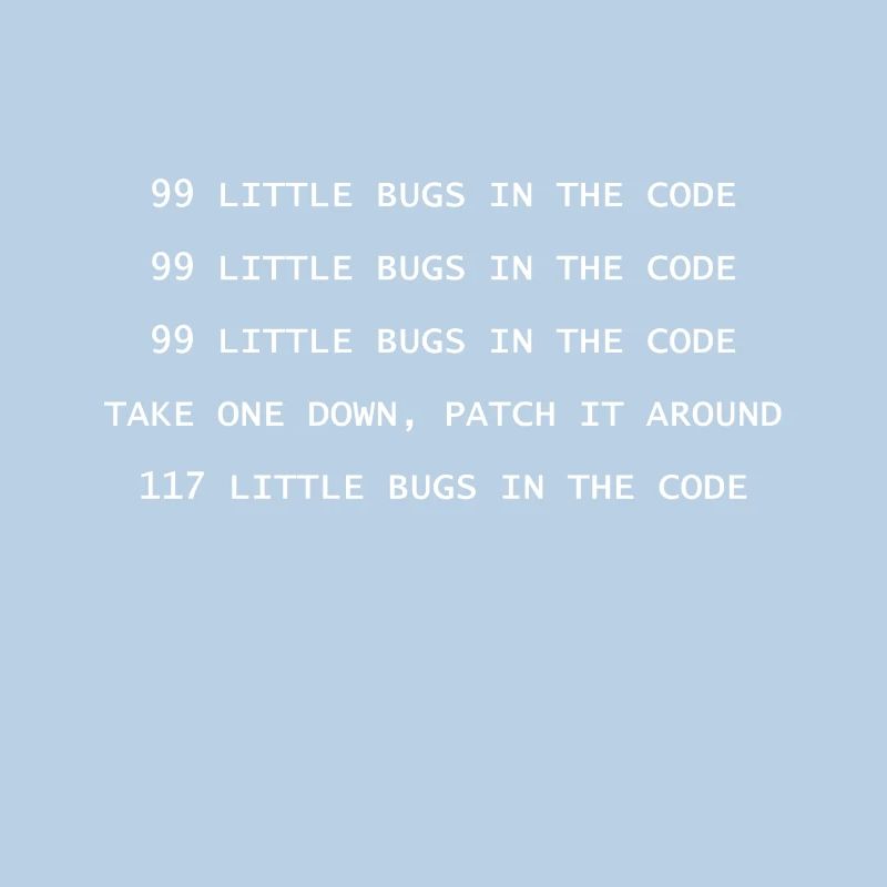 99 Bugs Programmierer Geschenk Informatiker Nerd