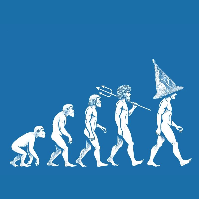Steampunk Evolution mit Aluhut