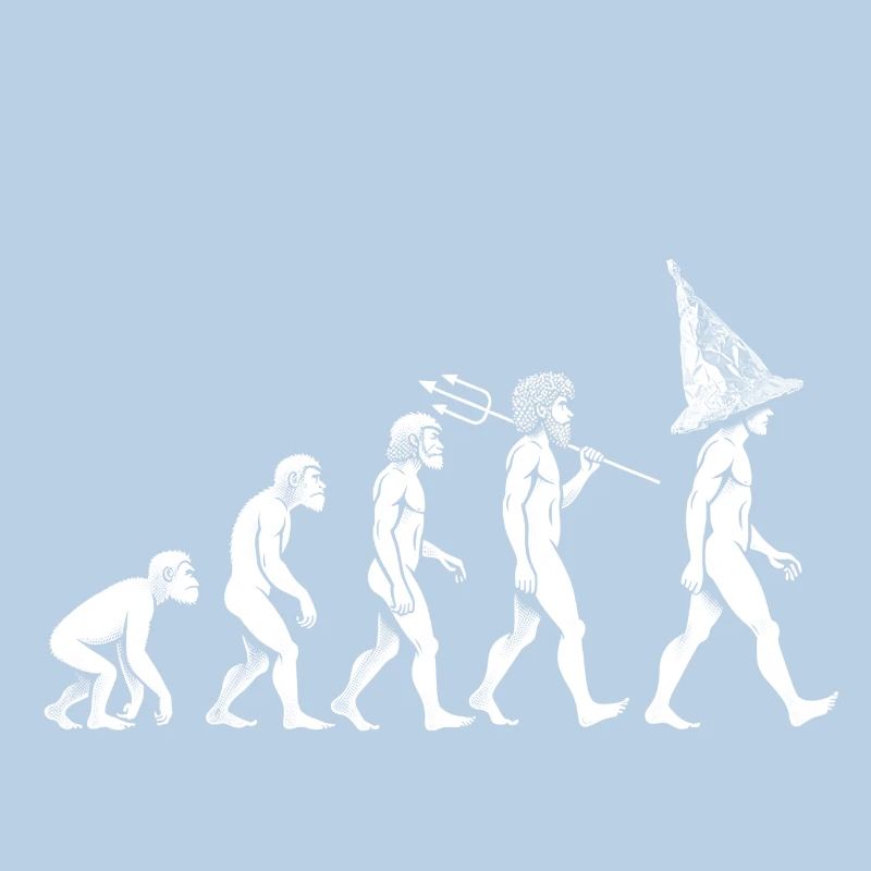 Steampunk Evolution mit Aluhut