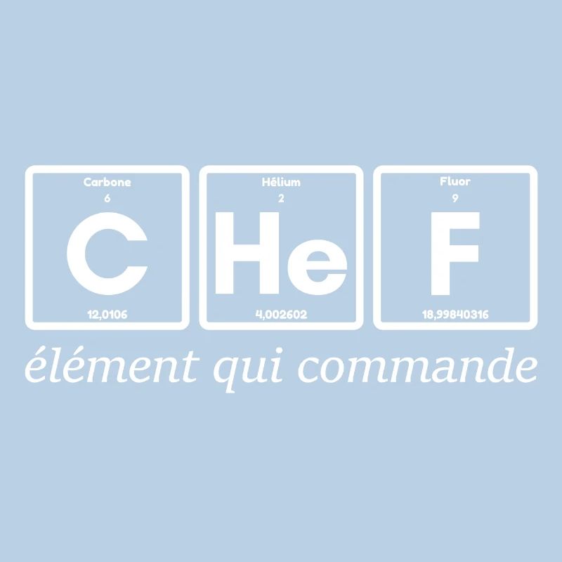CHeF élément qui commande (blanc)