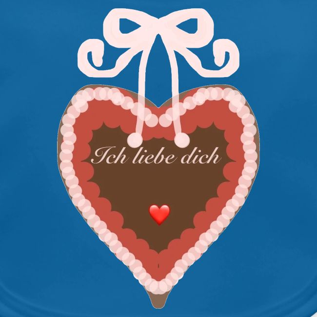 Lebkuchenherz ich liebe dich
