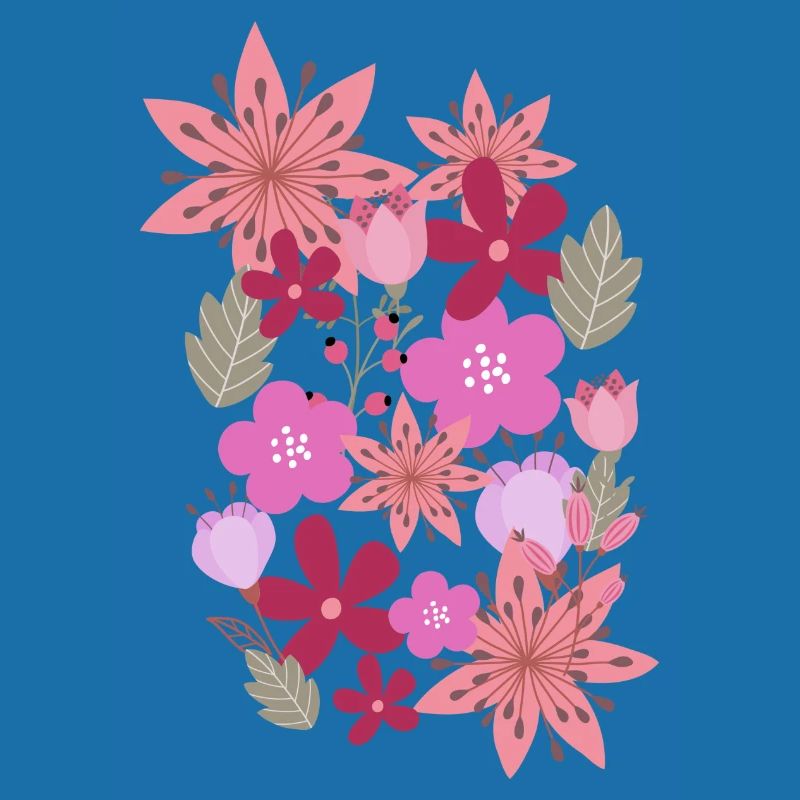 fleurs, fleurs, printemps, fleurs