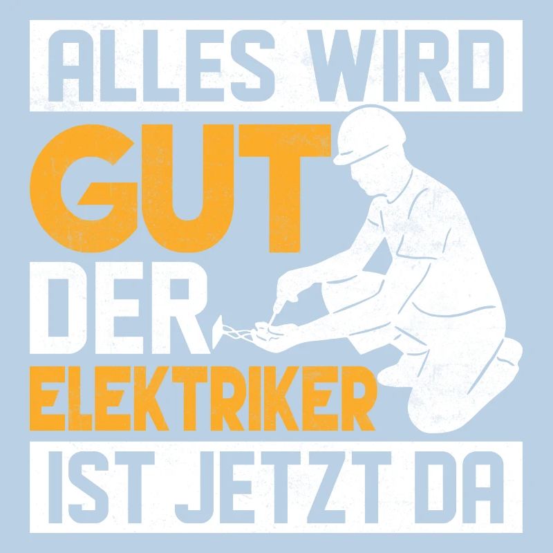 Alles wird gut der Elektriker ist jetzt da. Elek