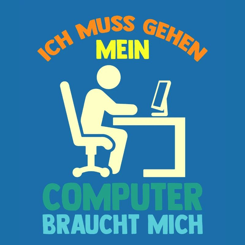 Computer Gamer Zocker Programmierer Administrator