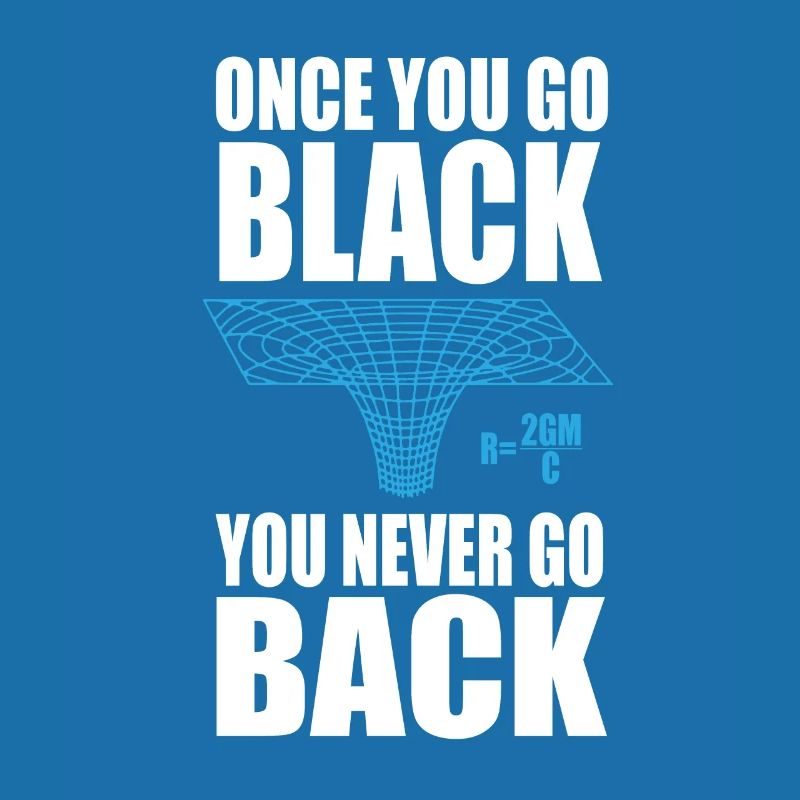 Cadeaux Black Hole Math Physics Sarcasm