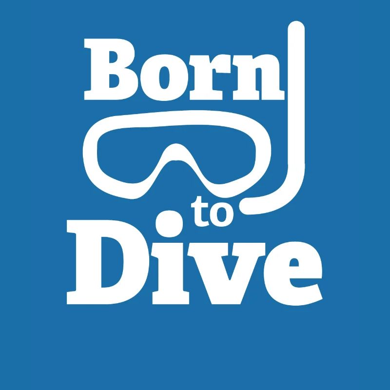 Born to dive - diving, divers, fish