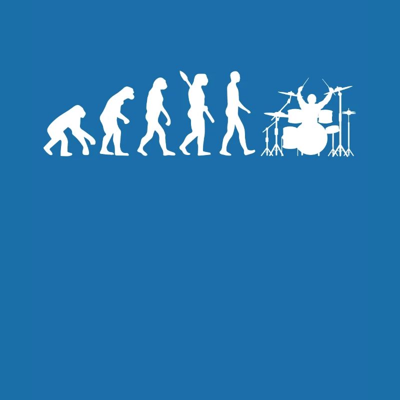 Drummer Drums Evolution Cadeau de batteur