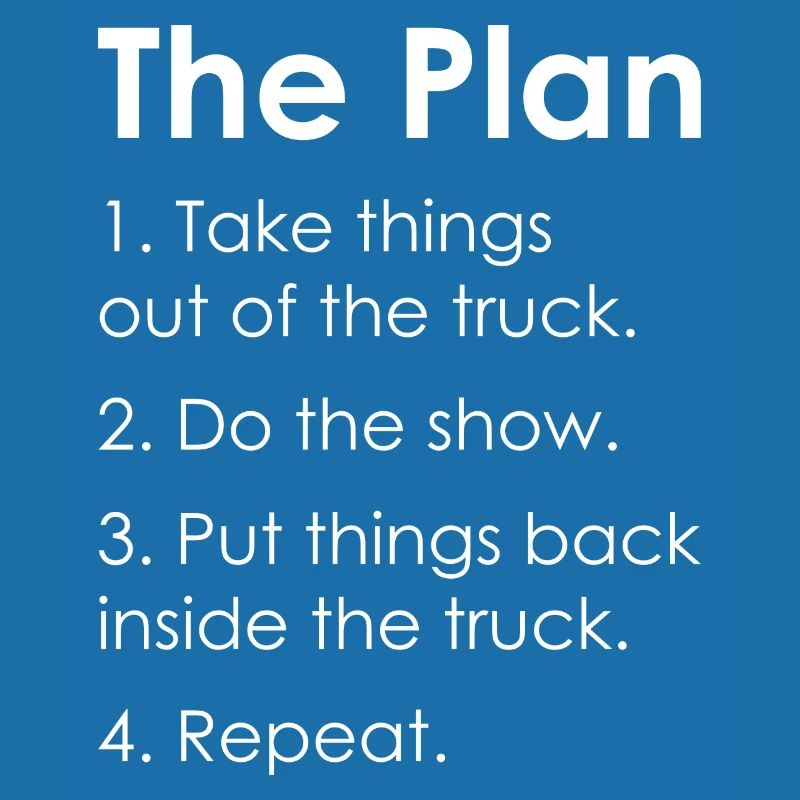 STAGEHAND CREW PLAN lighting technician gift
