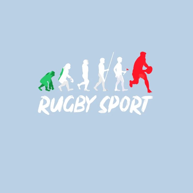 Conception cadeau Rugby Sport Evolution History