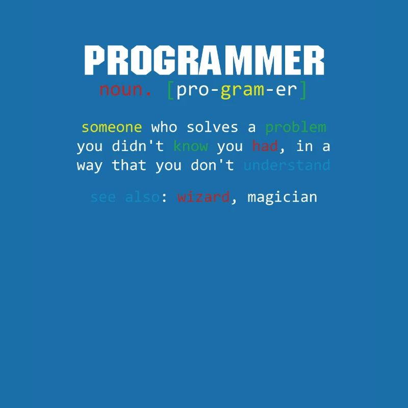 Programmer Definition Coder Programming Coding