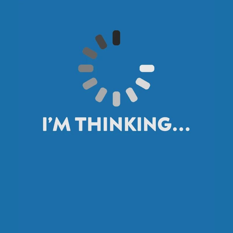 I'm Thinking Programmer Coder Developer PC Gift