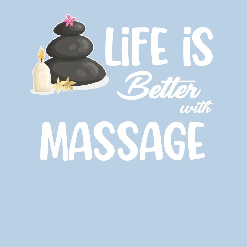 Das Leben Ist Besser Mit Massagetherapeutin