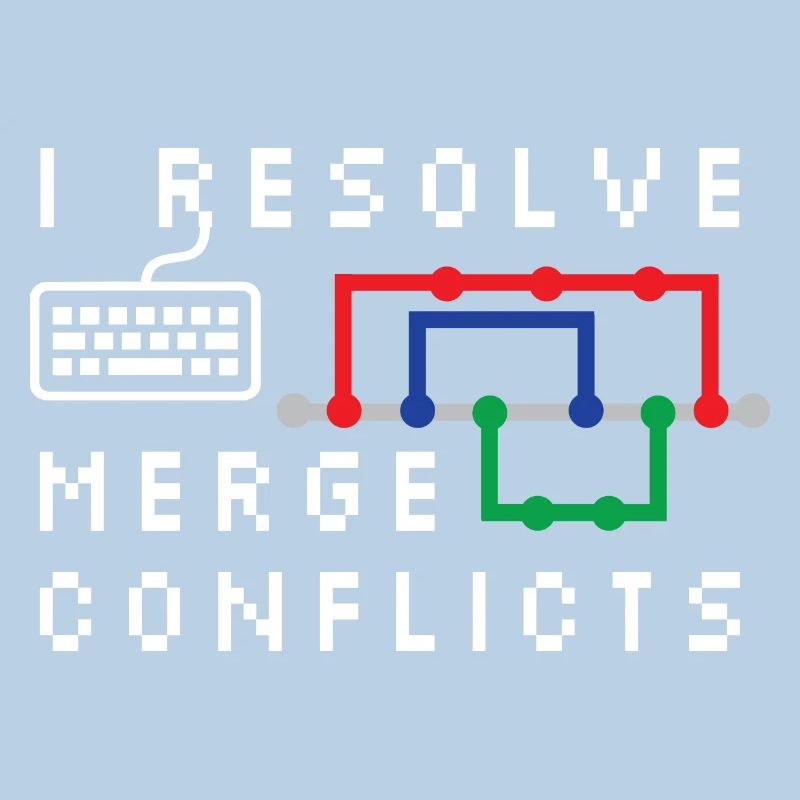 I Resolve Merge Conflicts Coding Programming Devel