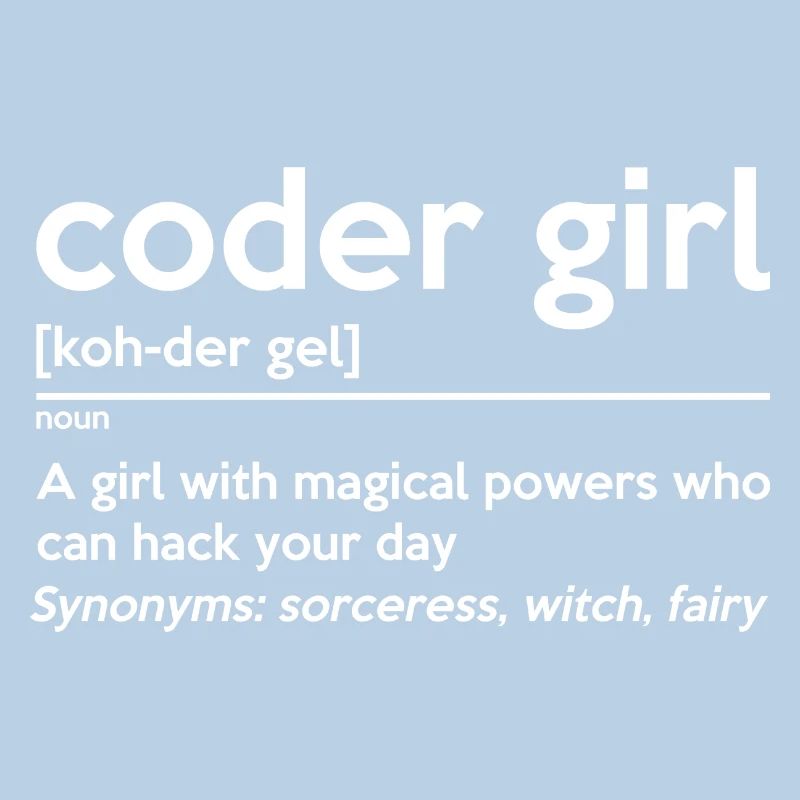 Coding Girl Definition Noun Software Developer Pro