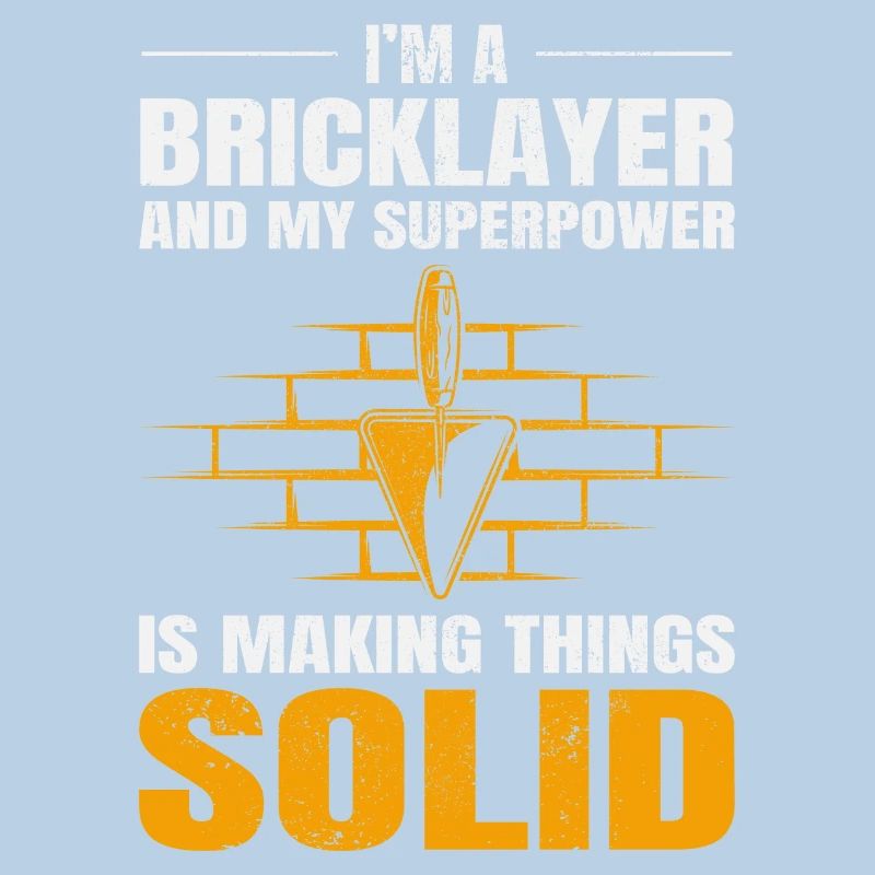 Bricklayer Bricklaying Brick Mason Wall Builder