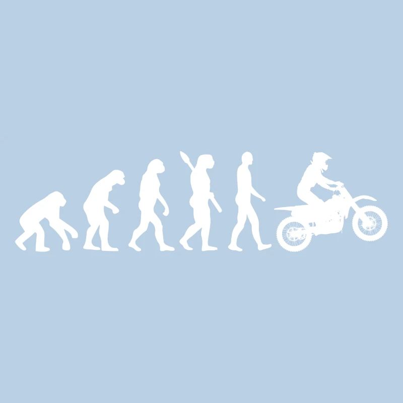 Evolution Graphic Dirt Biker Motorcycle Enduro Mot