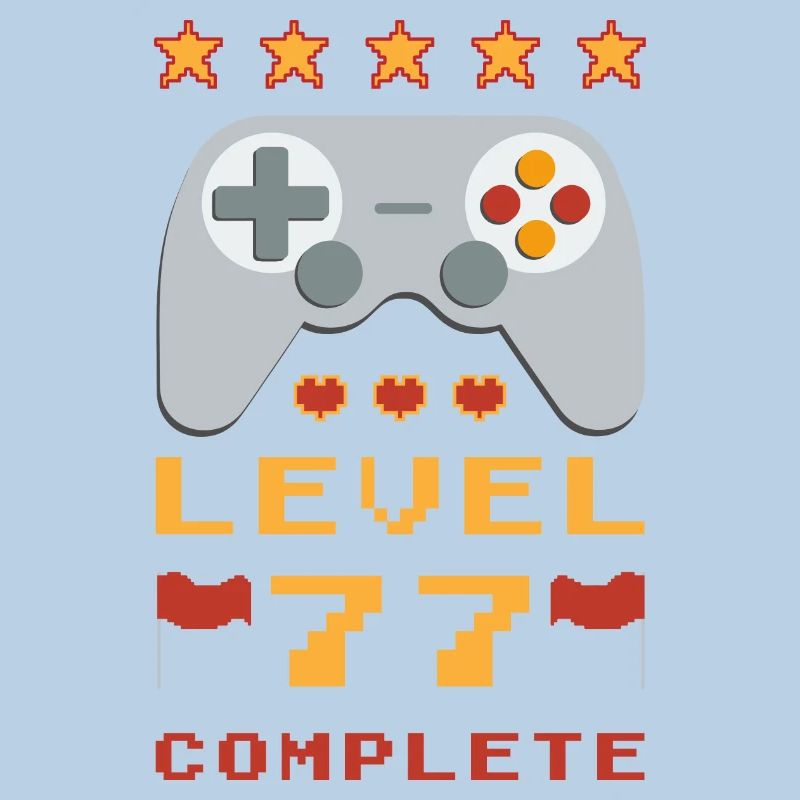 77. Geburtstag Level 77 Complete