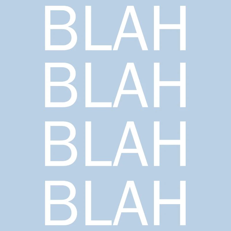 bla bla bla