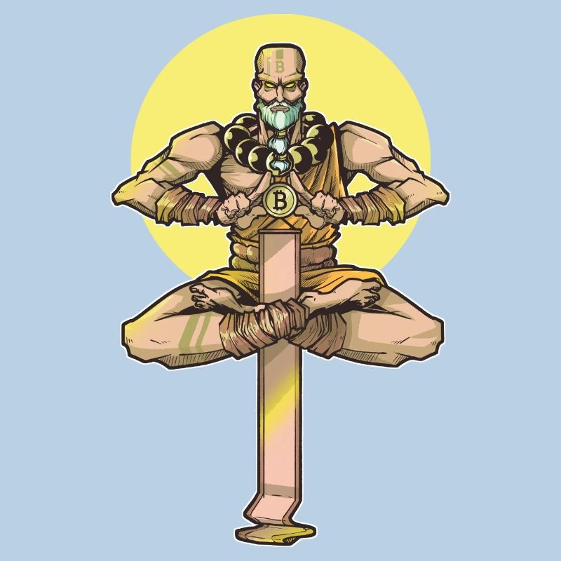 Bitcoin Monk Class RPG Jeu de rôle Table de table