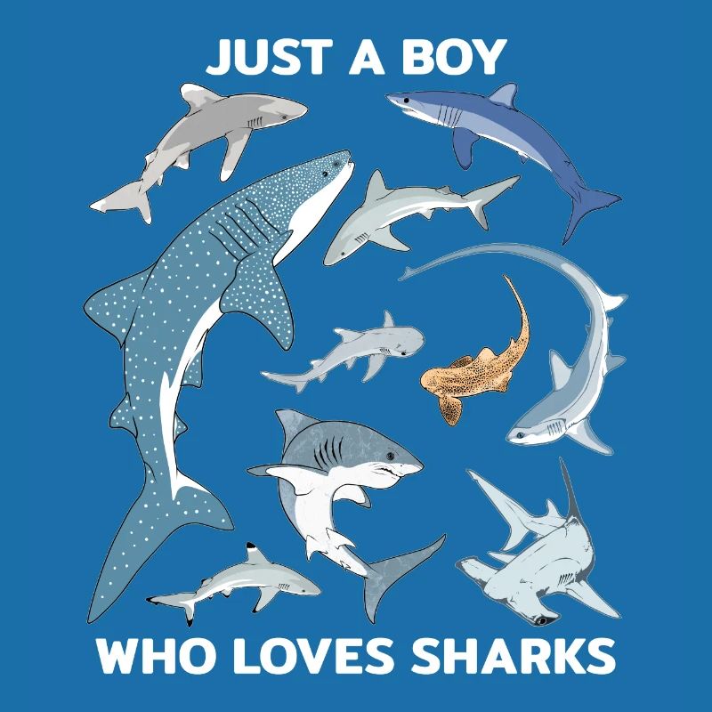 Juste un garçon qui aime les requins