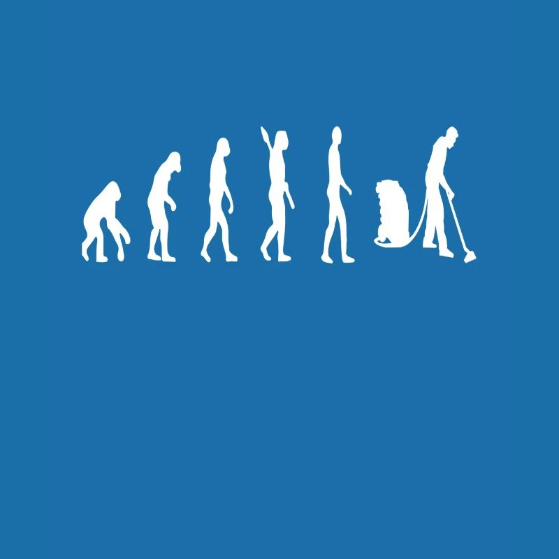 Evolution Hausmann Haushalt Ehemann Geschenkidee