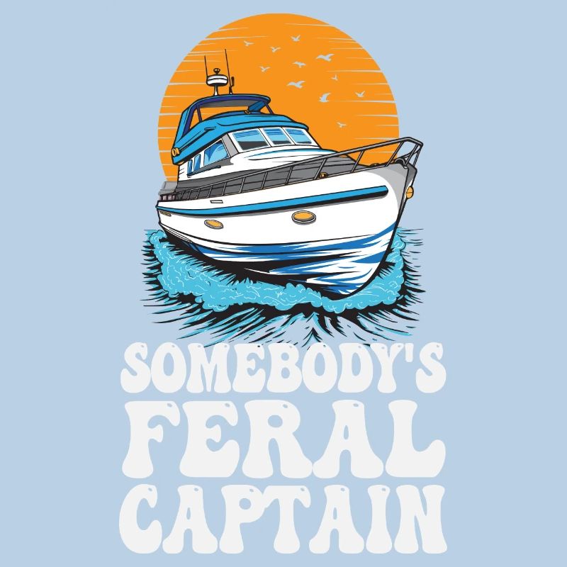 Somebody's Feral Captain Grumpy Pontoon King