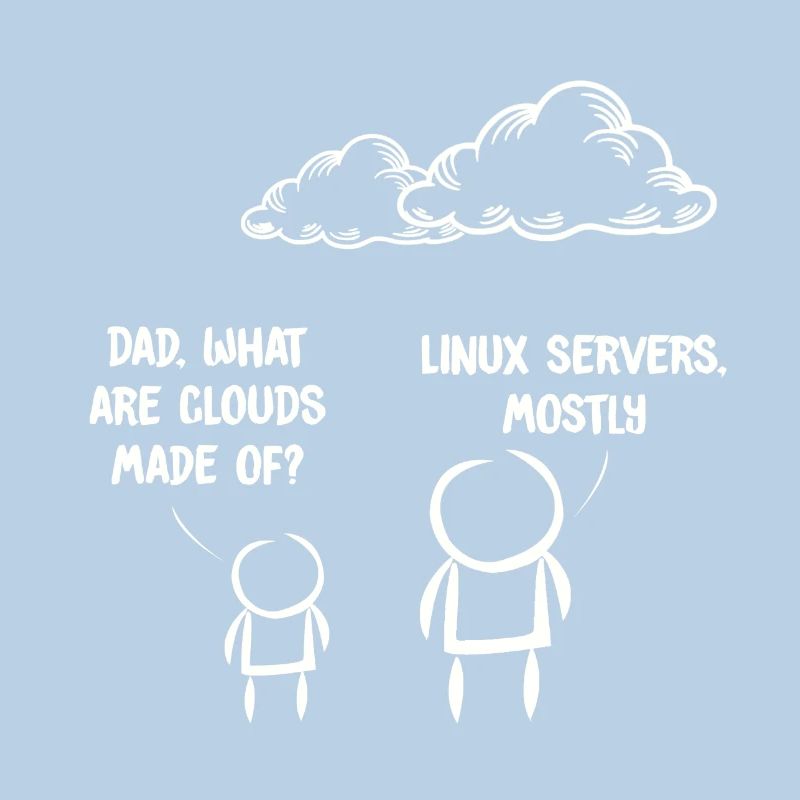 Computer IT Joke Funny Programmer Geek Linux