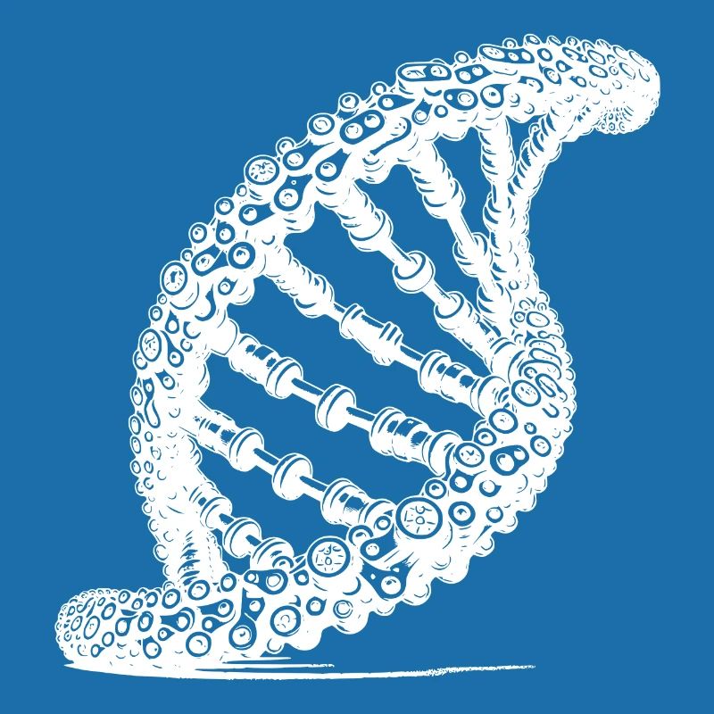 DNA Technique Chain Twisted Chain Links