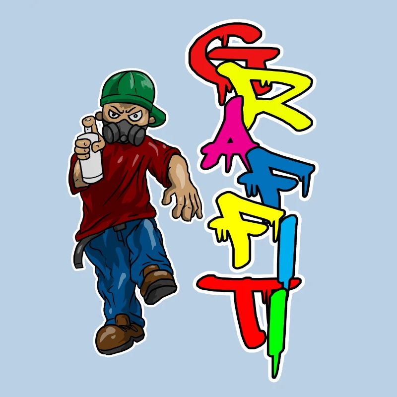 Graffiti Spray Doodle Draw Write Wall Surface Gift